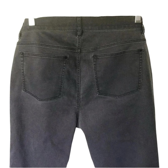 Lafayette 148 Mercer gray skinny jeans stretch Size 6 - Picture 7 of 9